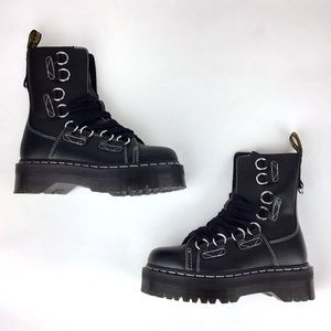 Dr. Martens Jadon XL Contrast Leather O-Ring Boots